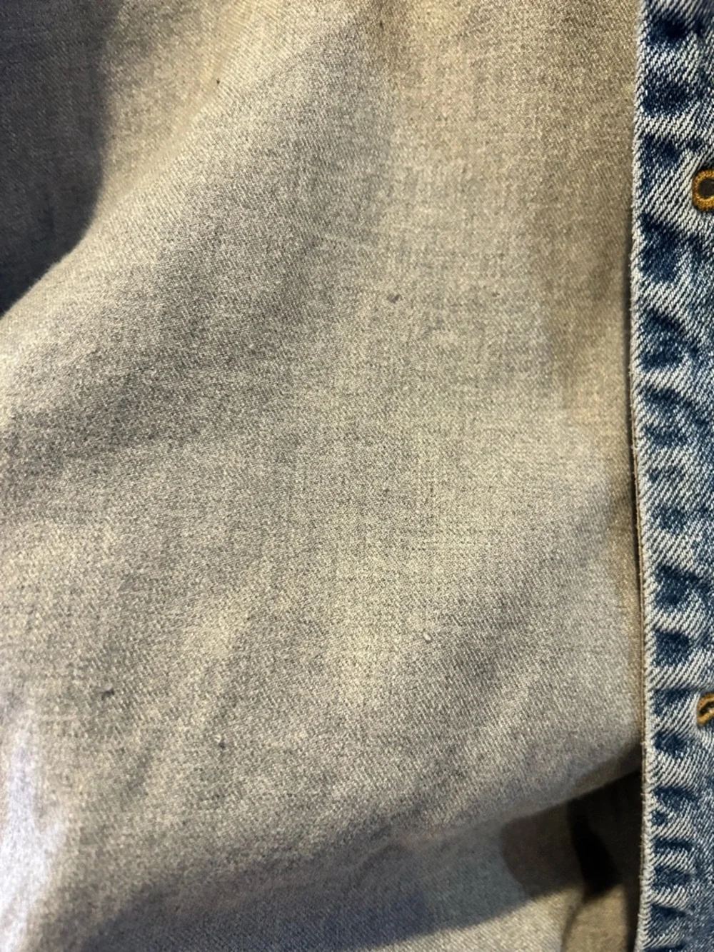 LL Bean Men’s Lined Denim Classic Jacket Large - Picture 8 of 11